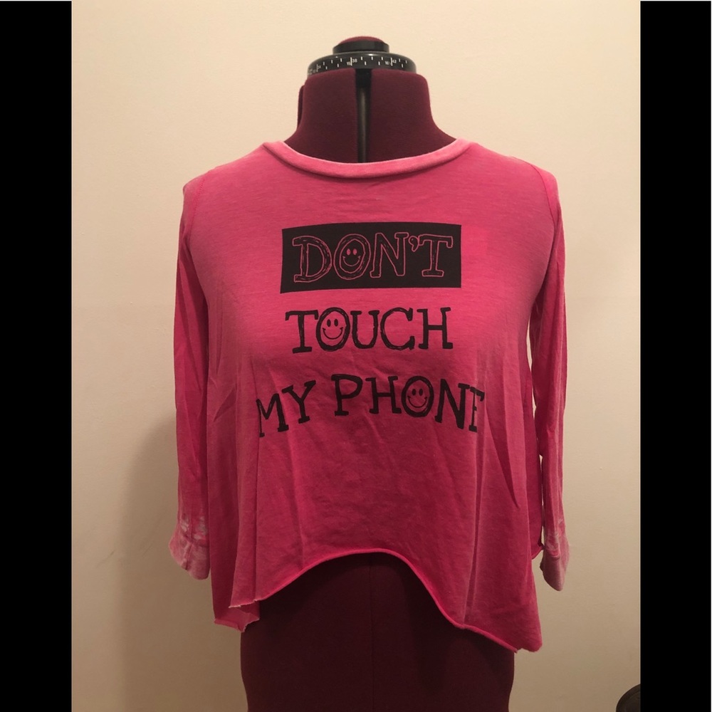 CHIC 2 CHIC hot pink shirt